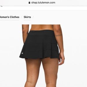 Lululemon Pace Rival Skirt